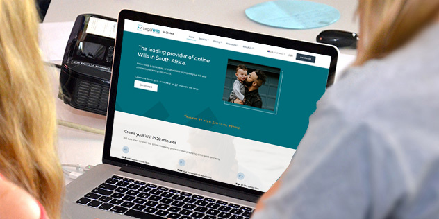 LegalWills Home Page