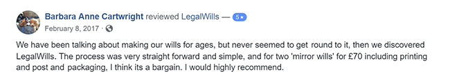 Facebook Reviews Best Online Last Will and Testament